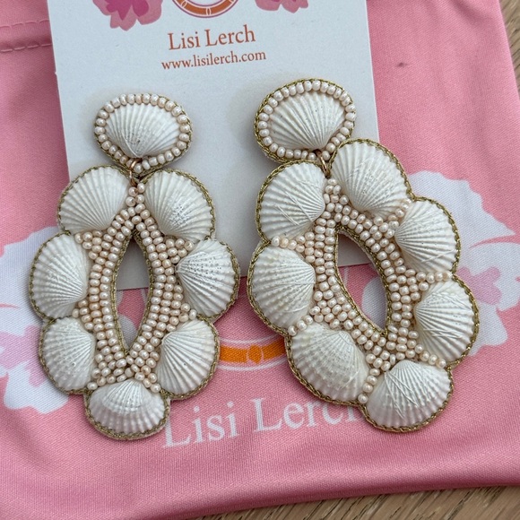 Lisi Lerch Remi Shell Beaded Earrings - Picture 4 of 6
